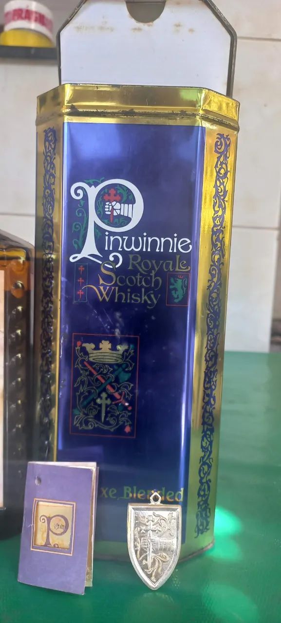 Raro Whisky Pinwinnie Royale Scotch Whisky 750ml, Bom Estado - Foto 2