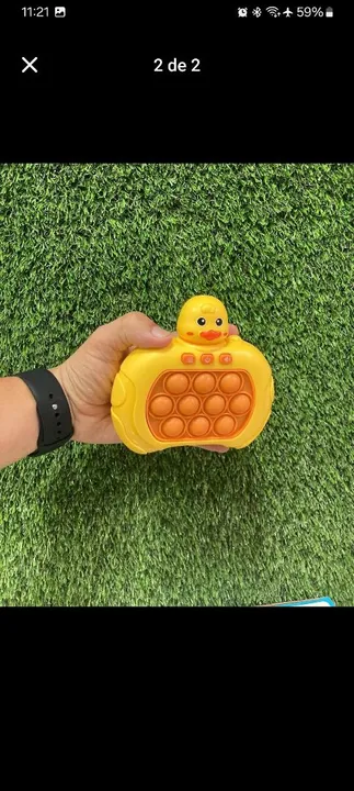 Brinquedo Pop It - Patinho Amarelo Super Promoção