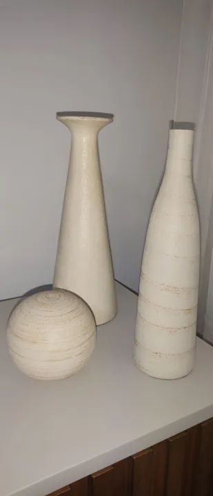 Conjunto de Vasos Decorativos em Cerâmica - Foto 4