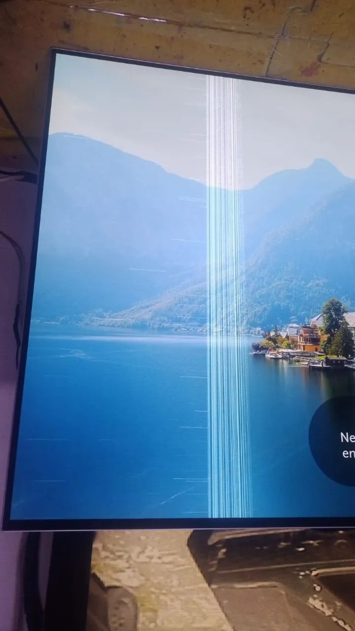 Tela da  TV LG OLED55B7P  COM  DETALHES - Foto 2