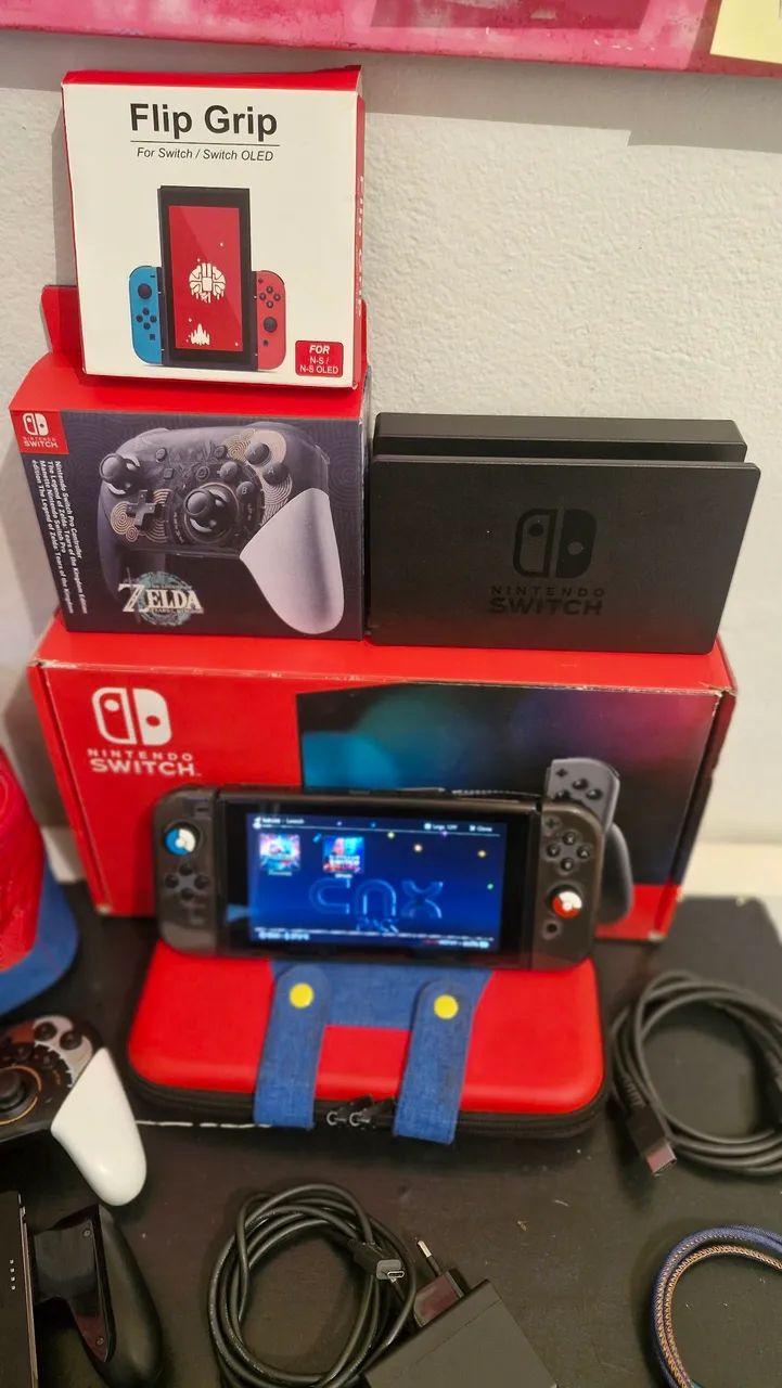 Nintendo Switch V2 DESBLOQUEADO 