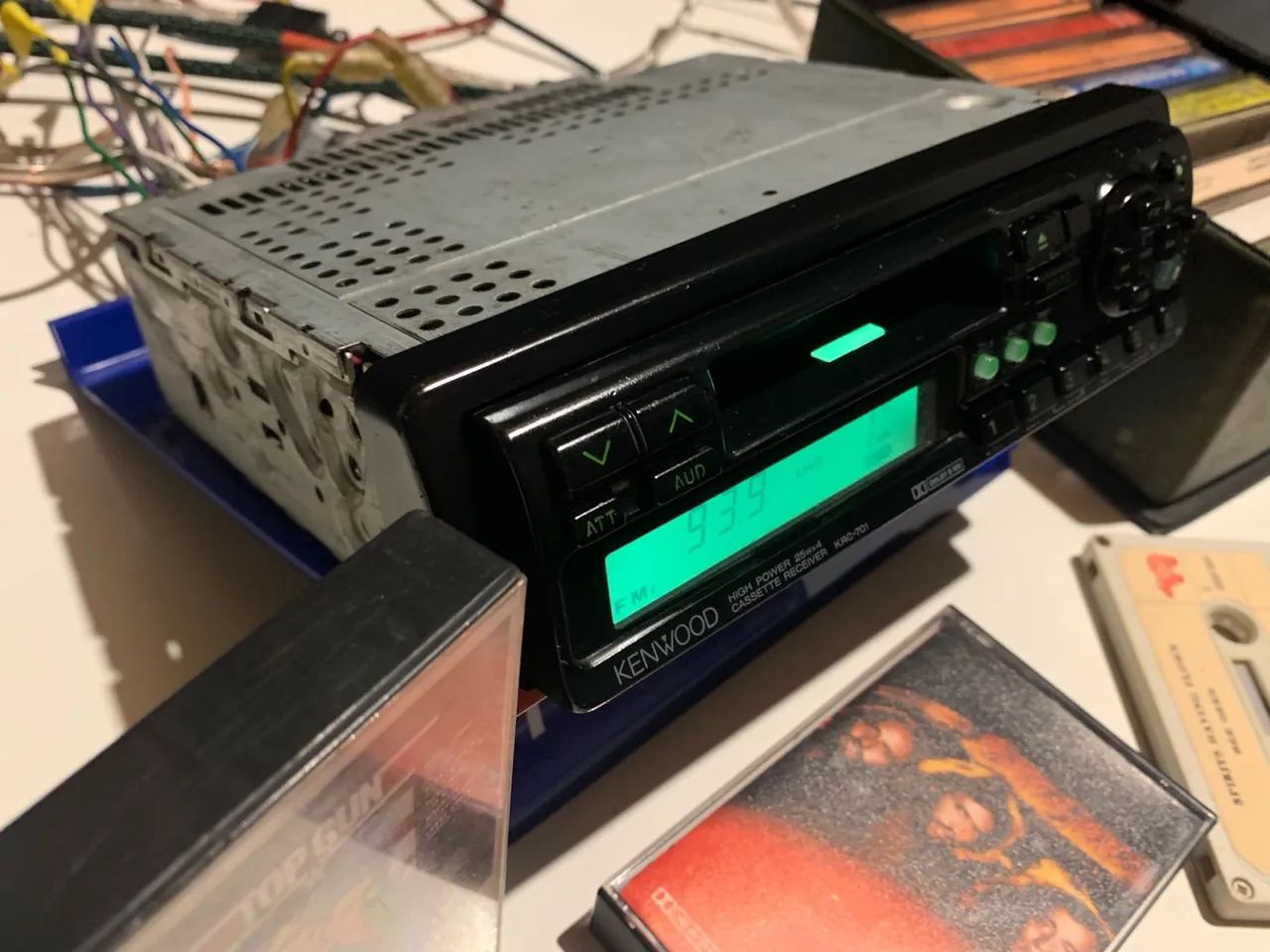 Toca Fitas Kenwood Old School Década de 90 Too de Linha Perfeito - Foto 5