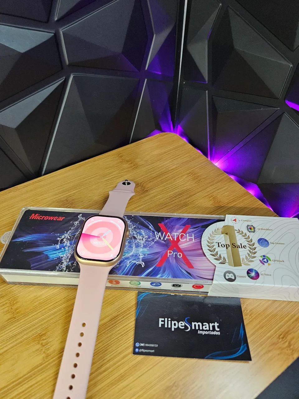 Smartwatch  Watch X Pro+Garantia (Lacrado) - Foto 5