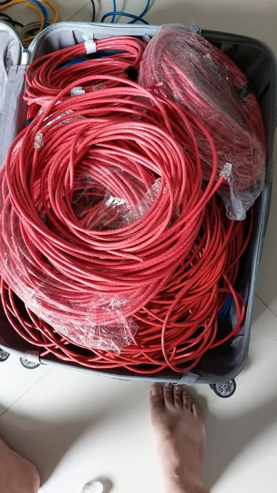 Cabo de rede Furukawa UTP RJ45 - Pacote de 258m