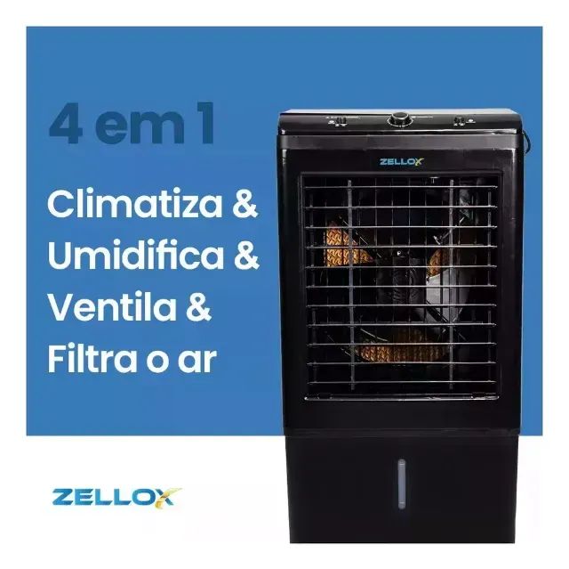 CLIMATIZADOR ZELLOX ZLX-45 SLIM BR 220V - Foto 3