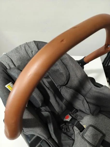 Carrinho de bebê Trek Preto Bebê com Conforto e Base - Kiddo - Foto 5