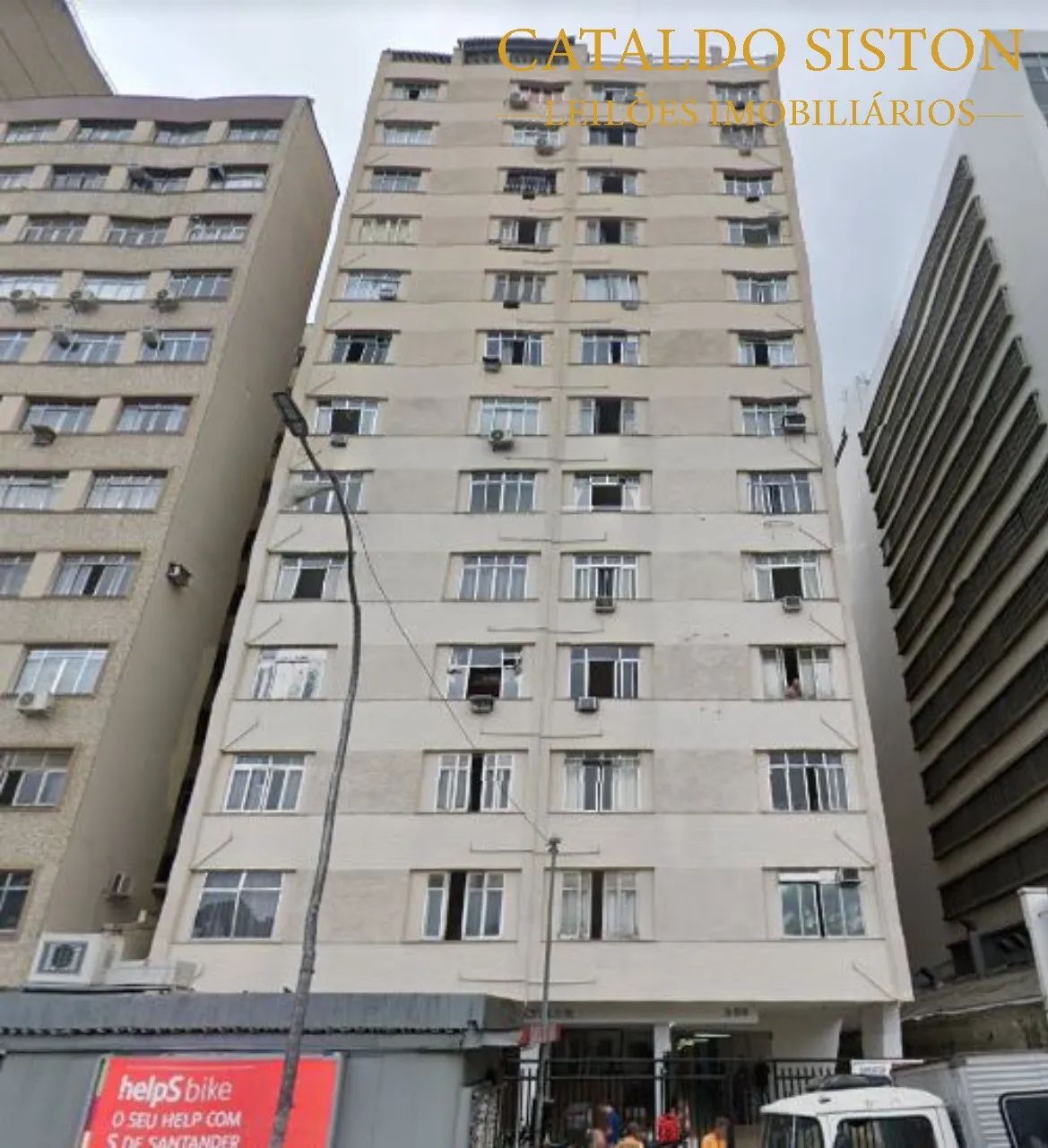 Leilão de apartamento em Botafogo - 21m²