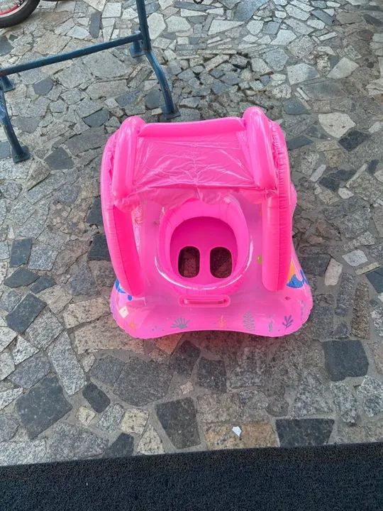 2 Boias Infláveis para Bebê - Diversão na Piscina! R$ 60,00 as duas.