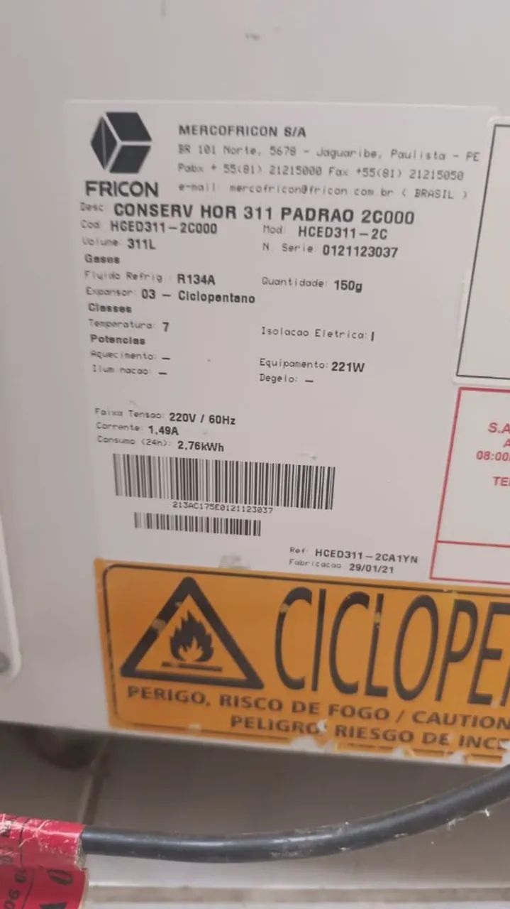 Freezer Vertical - Foto 2