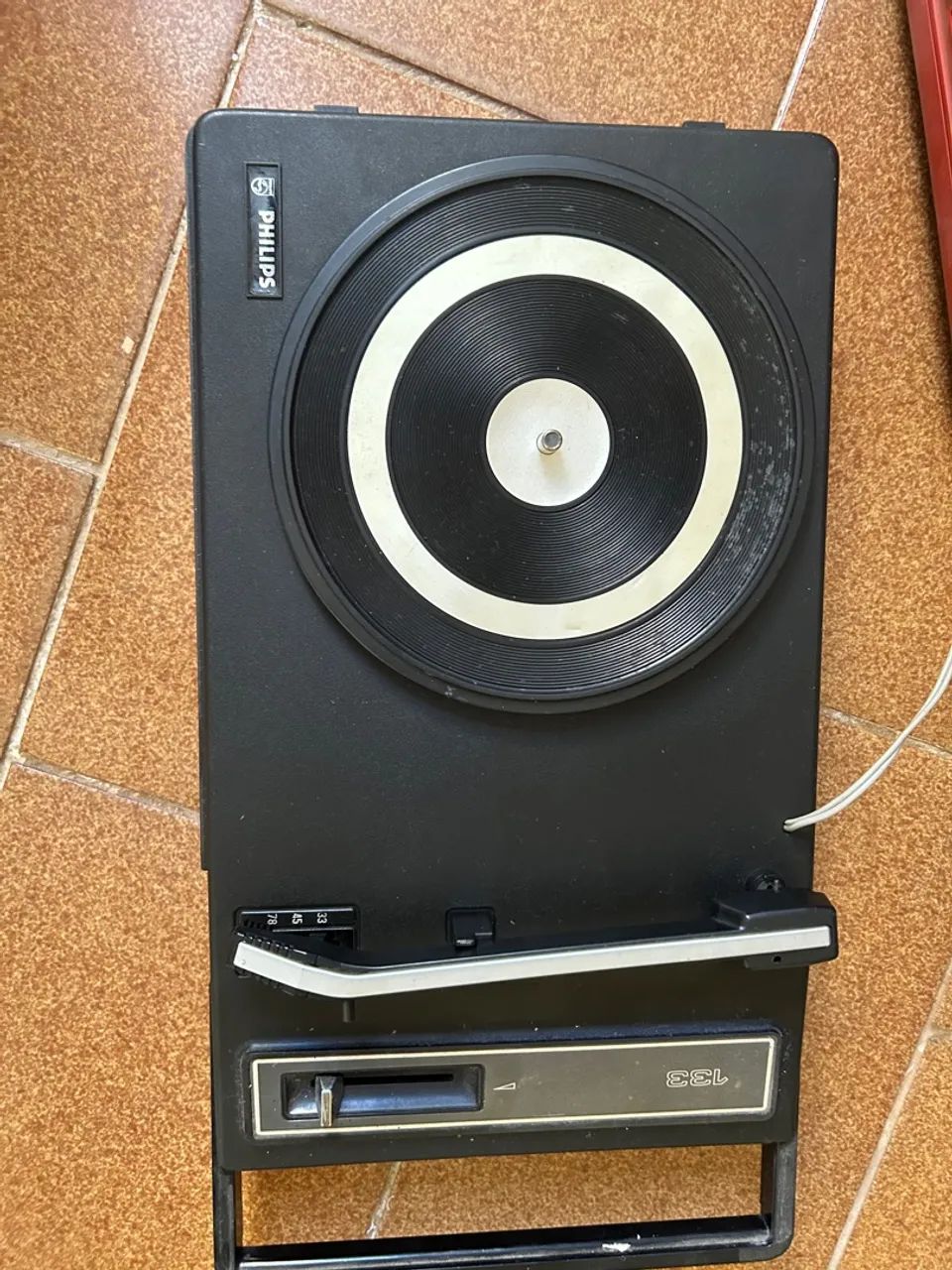 Rádio Philips 133 Vermelho Vintage - Foto 2