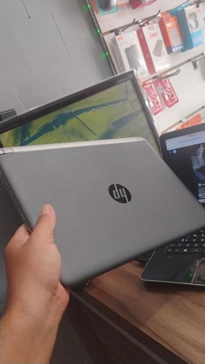 Notebook hp i5 6th com ssd (rapido)