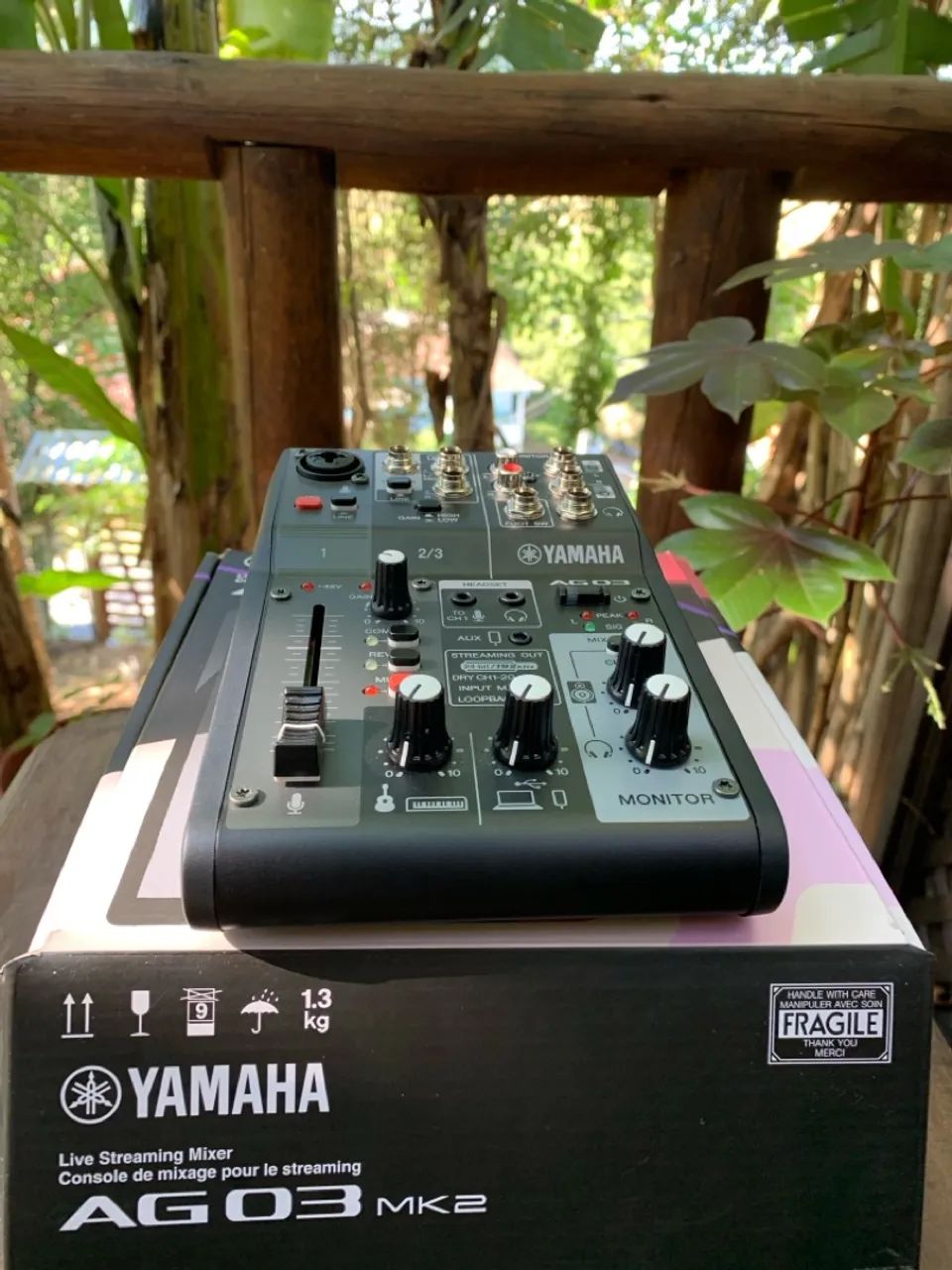 Yamaha AG03 MK2 - Interface de Áudio e Mixer - Impecável!