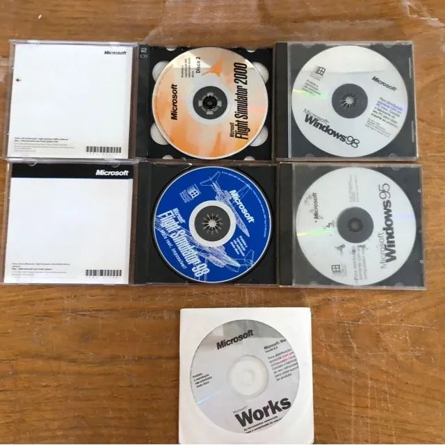 microsoft flight simulator 98 e 2000 + windows 95 e 98 + works 6.0 - Foto 4