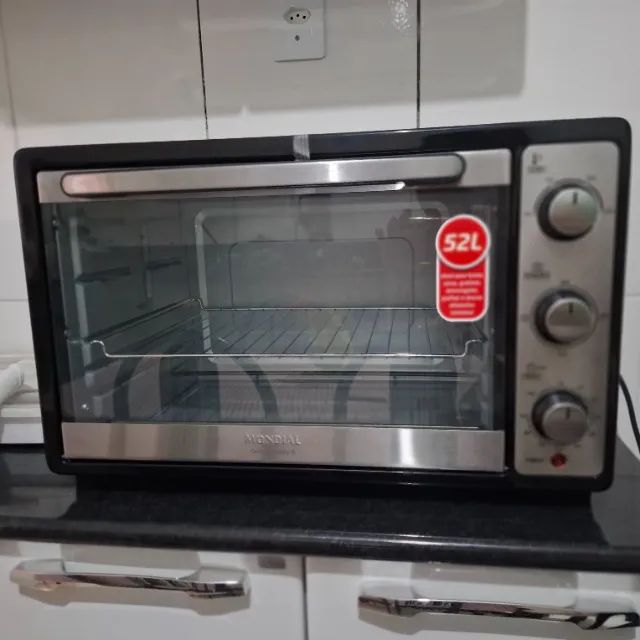 Forno Elétrico 52L Grand Family II Mondial Preto/Inox