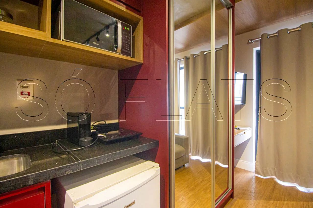 Studio 33m² à venda no Bom Retiro | Varanda, mobiliado e lazer completo - Foto 3