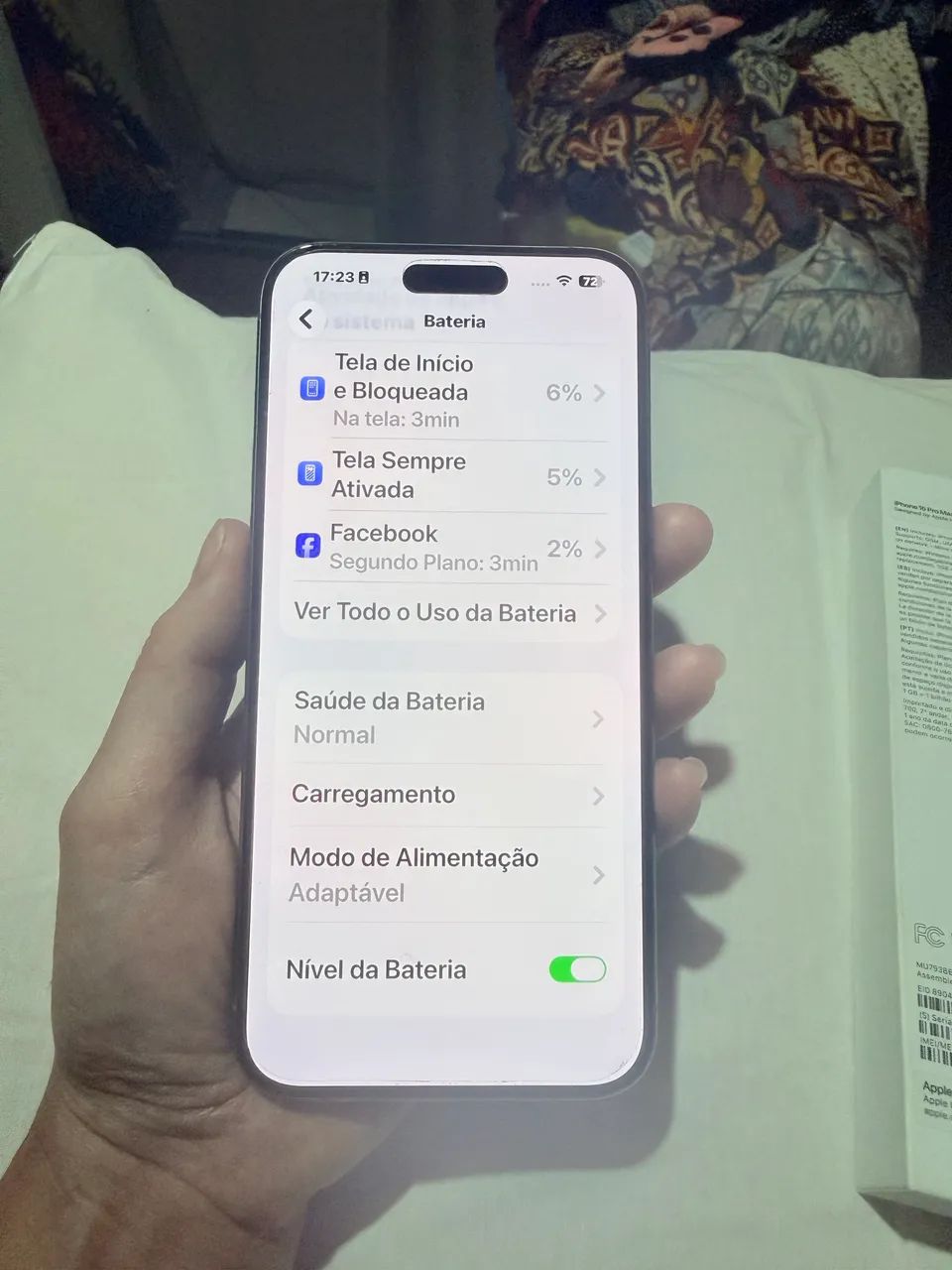 iphone 15 pro Max estado de novo  - Foto 6