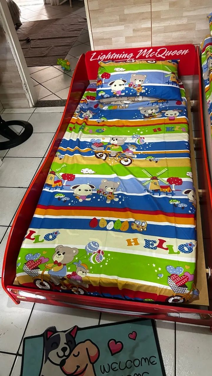 Vendo cama carrinho com colchão 