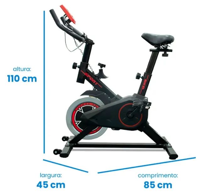 Bicicleta Ergométrica Meta Parts Spinning - Foto 5