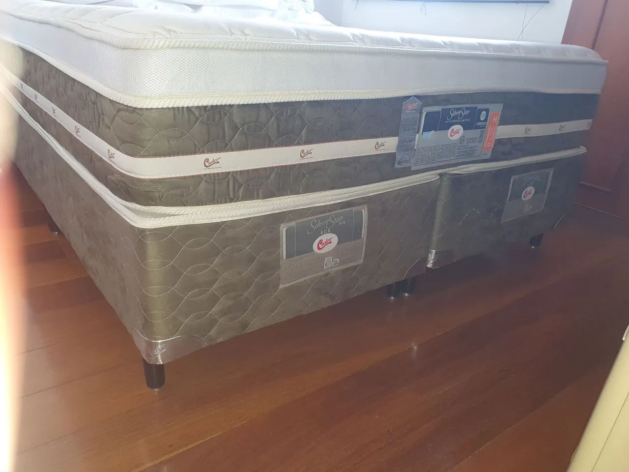  Cama Box Castor Silver Star Air Tecnopedic - Foto 4