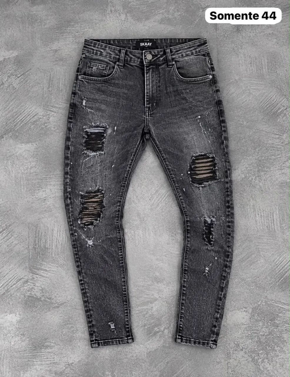 Calça Jeans Jogador  - Foto 3