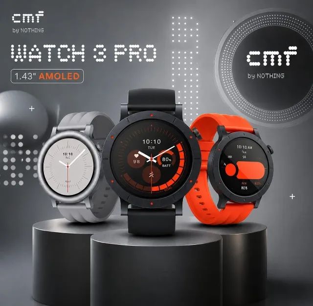 Smartwatch CMF Watch 3 Pro 1.43 "AMOLED  - Foto 3