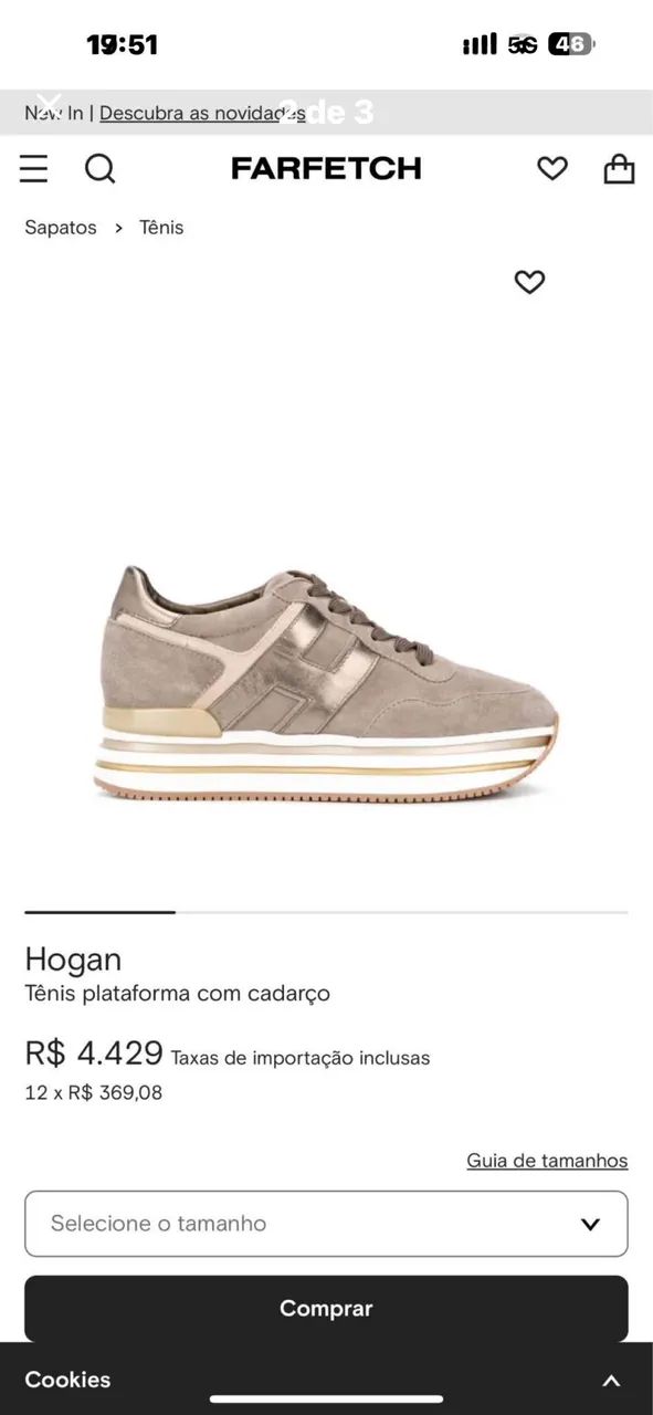 Tênis Italiano Hogan - Foto 2