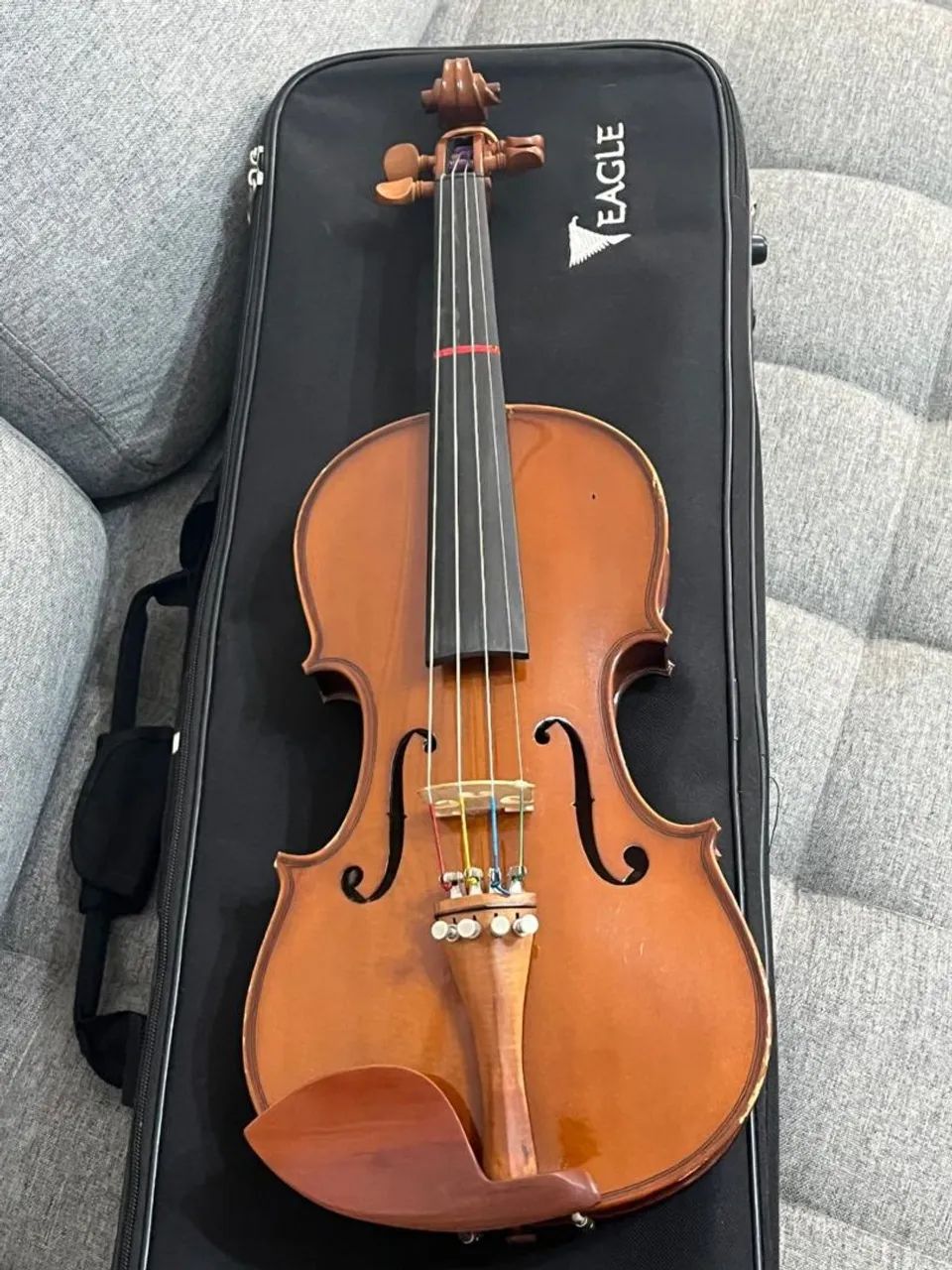 Violino 3/4 Eagle com estojo de luxo