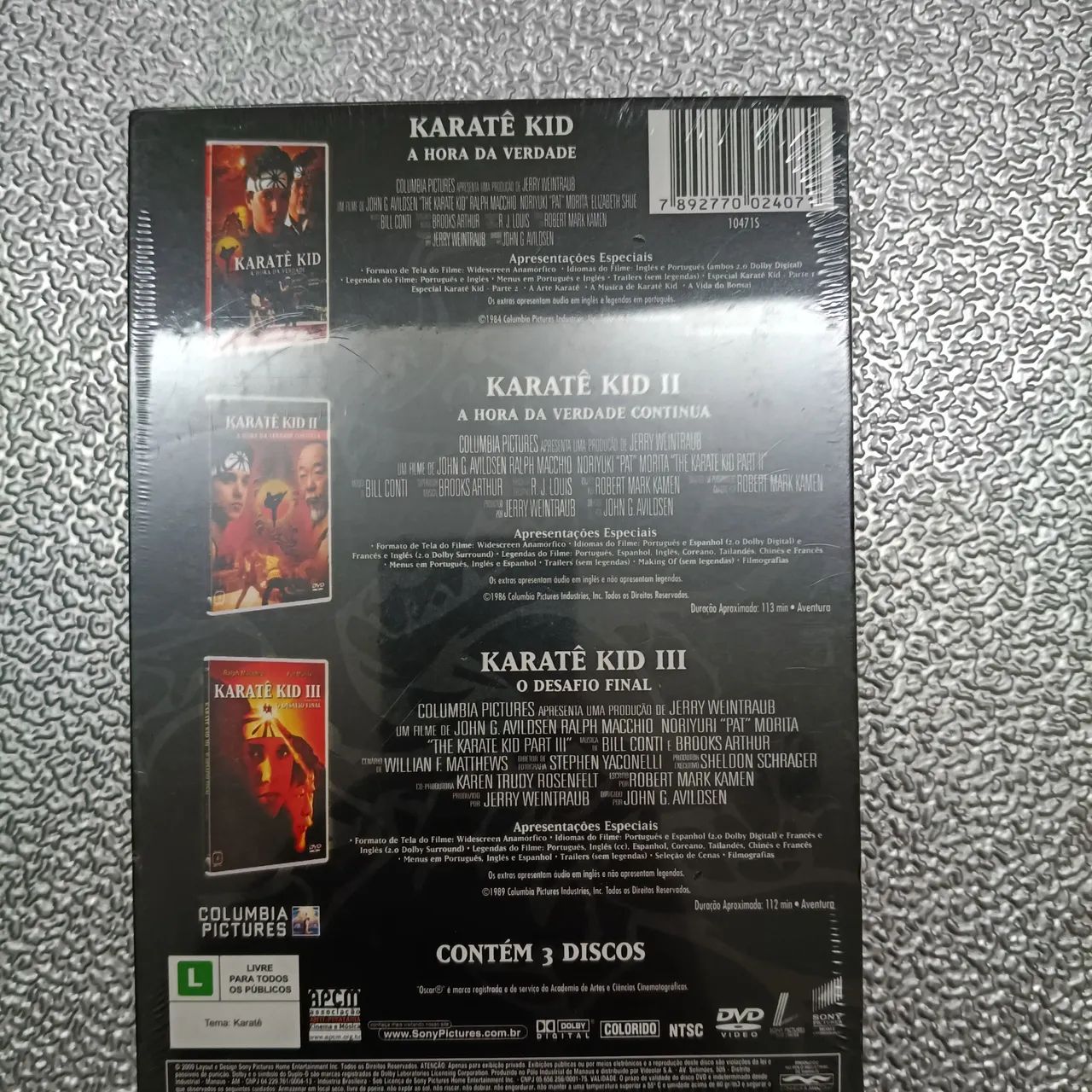 DVD BOX KARATE KID - Foto 3