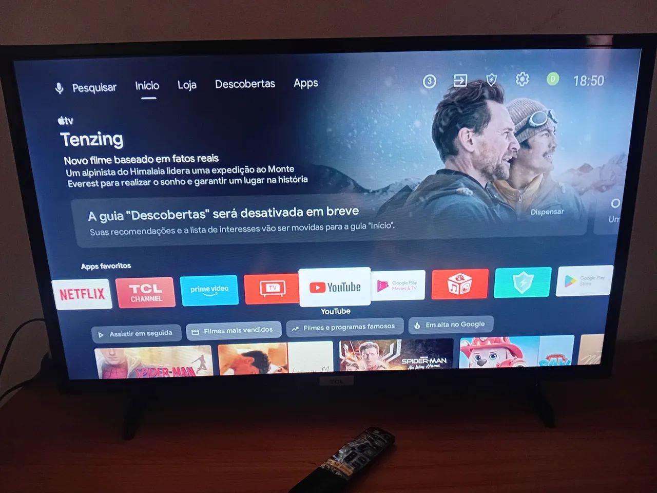 Tv smart  tcl android 32 polegadas  - Foto 3