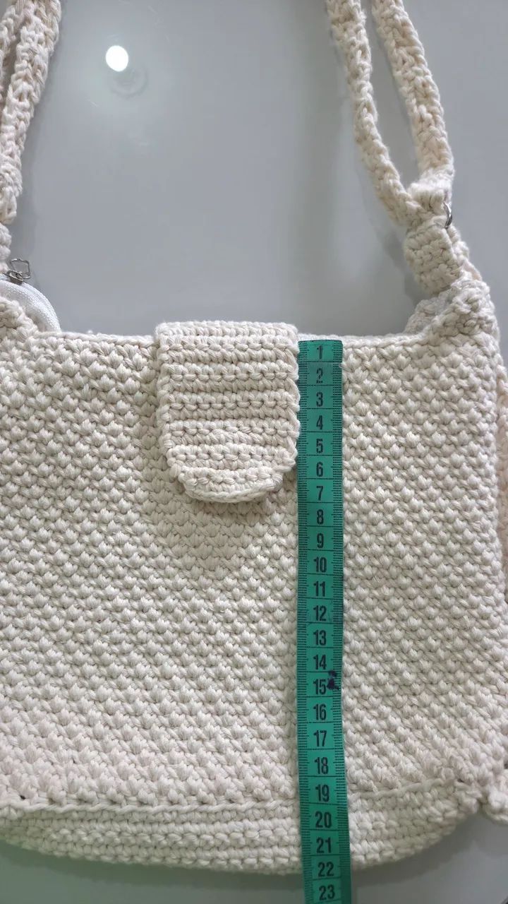 Bolsa de crochê  - Foto 5