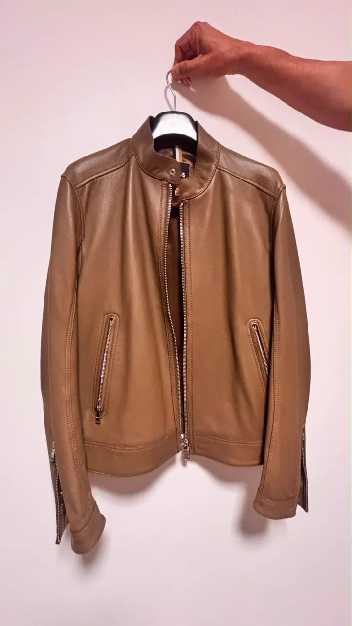 Casaco de Couro Hugo Boss  - Foto 2