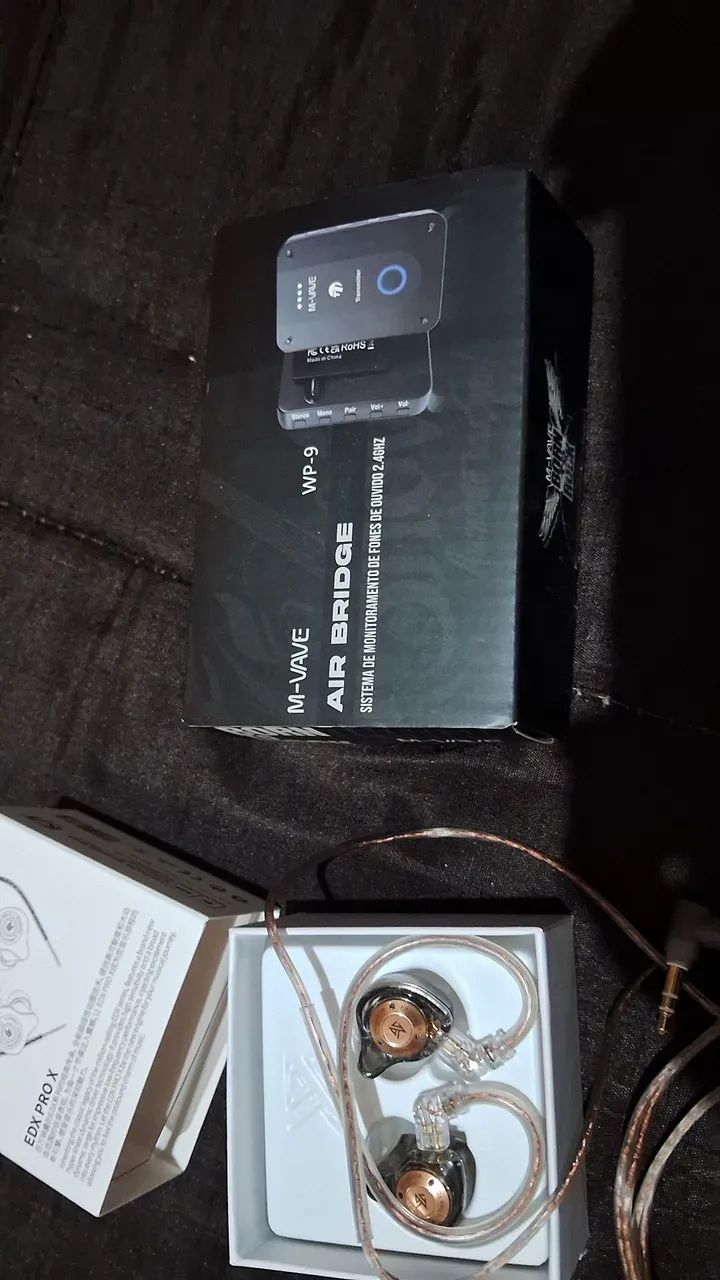 Sistema receptor e receptor M-VAVE  c/fone  - Foto 2