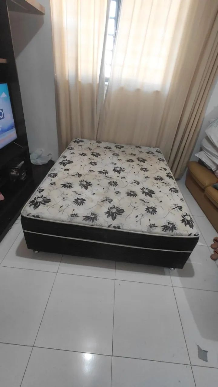 Cama de Casal com Colchão de Casal - Foto 5