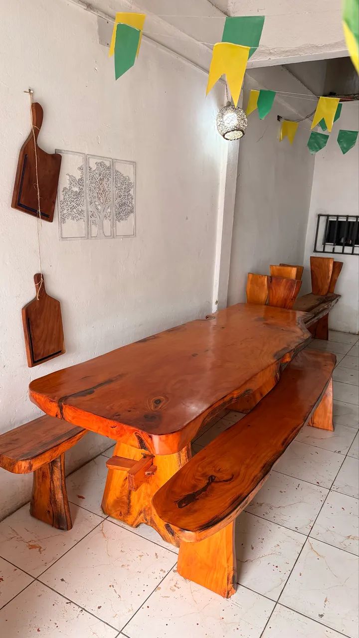 Mesas de Madeira ( Pronta Entrega ) - Foto 5