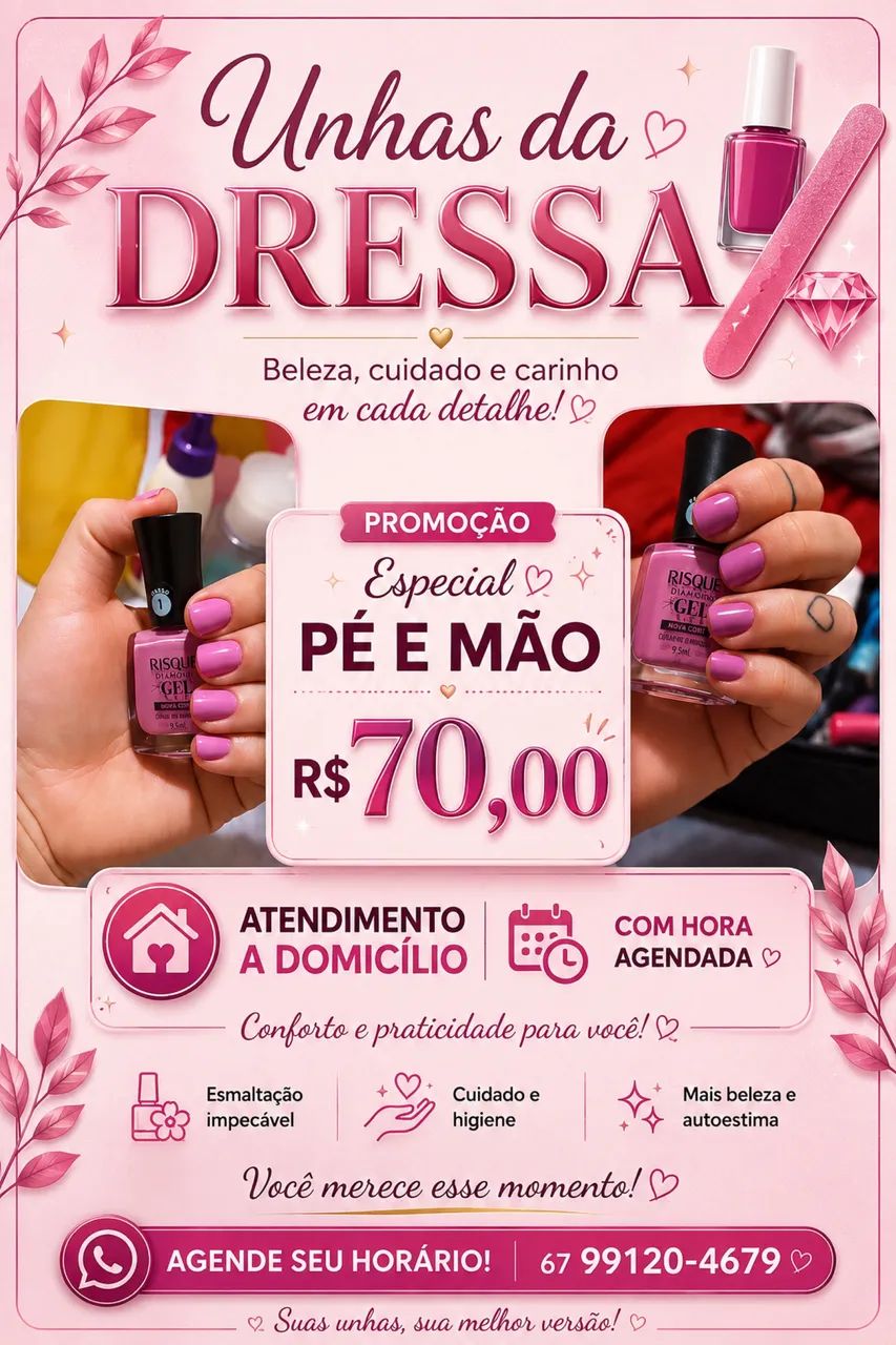 Manicure atendimento a domicílio - Foto 2
