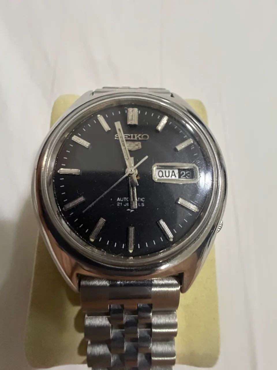 Relógio seiko vintage automático original com certificado da seiko 