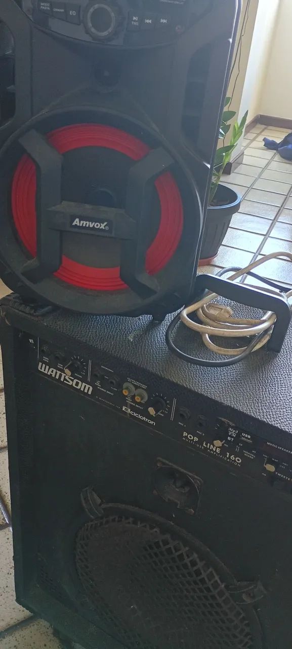 Caixa de som e radio - Foto 2