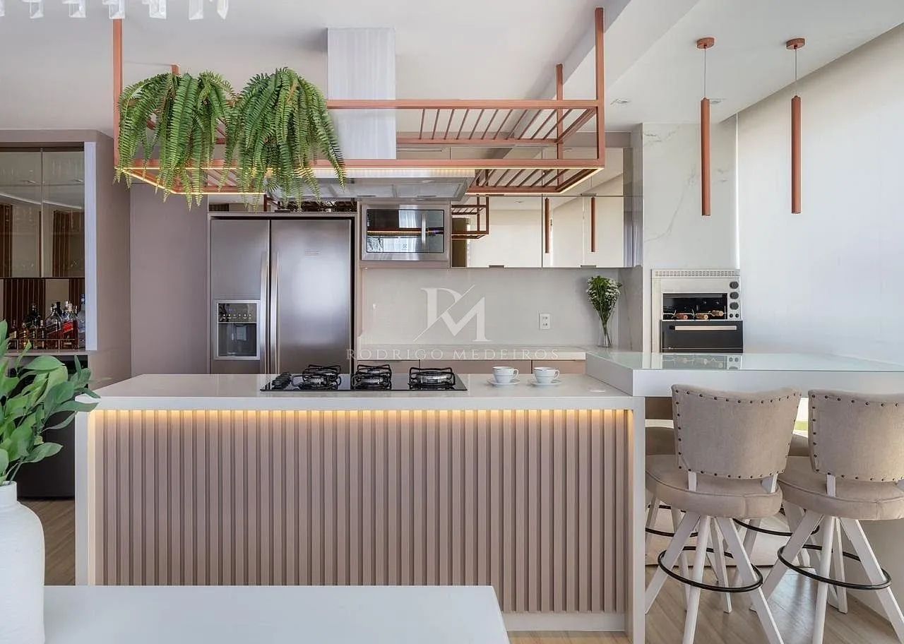 Apartamento mobiliado com 3 quartos e vista mar no Estreito - Foto 5