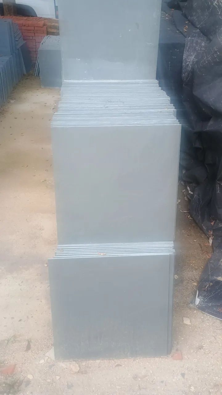 Pedra Ardósia 50x50 Cinza