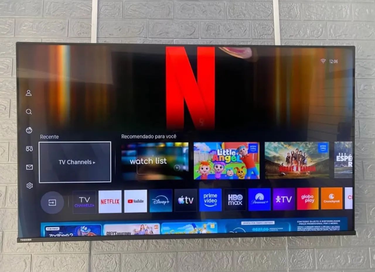 Smart tv 55 polegadas 4k - Foto 4