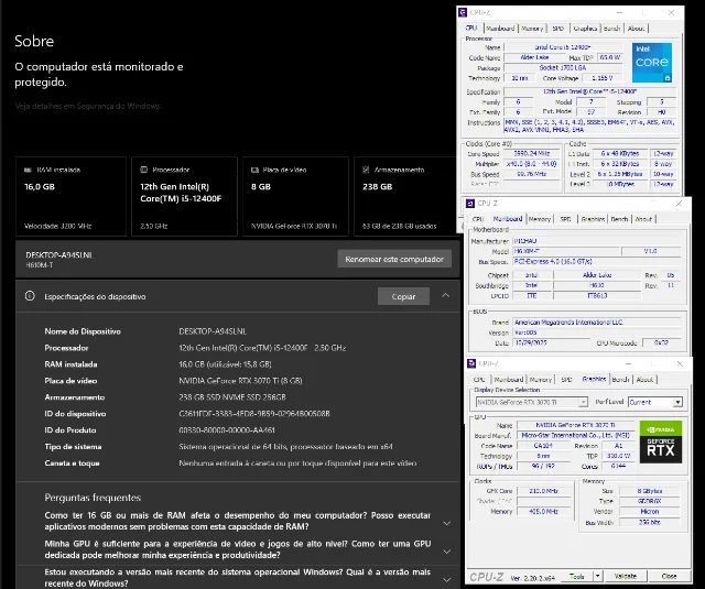 PC Gamer Completo RTX3070TI - Foto 5