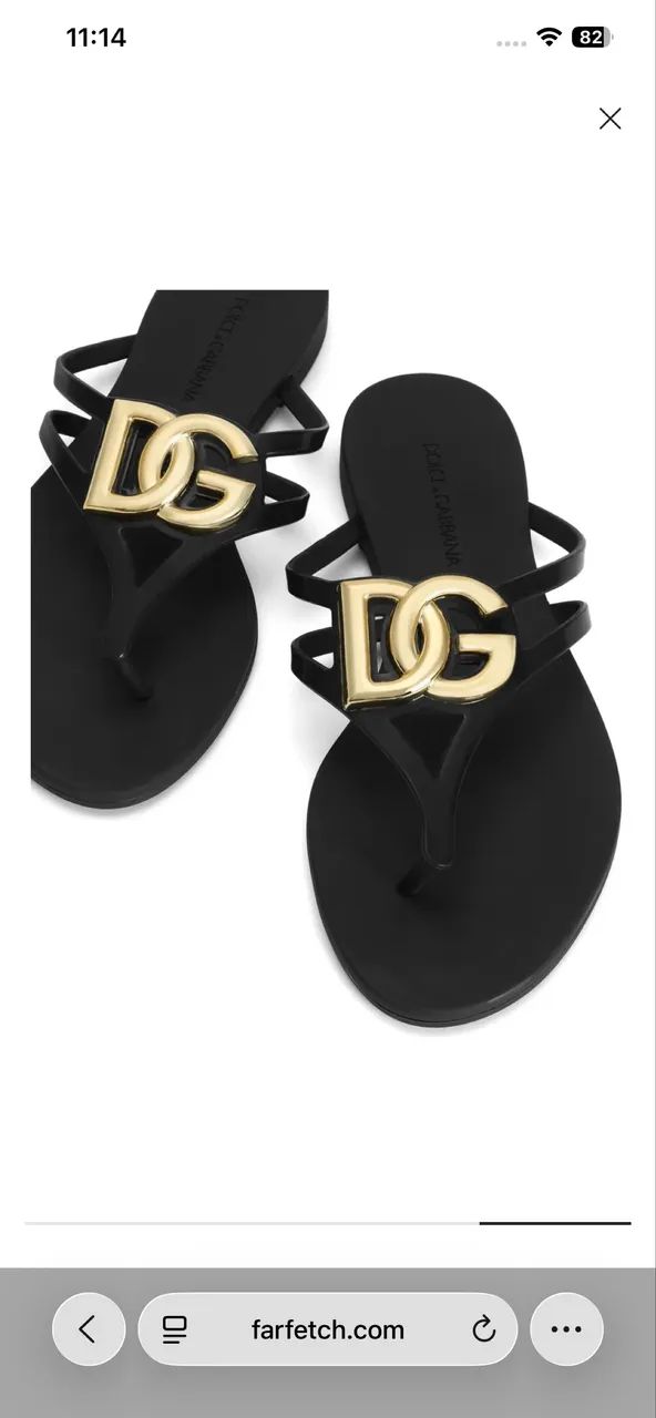 Rasteira dolce e gabana - Foto 2