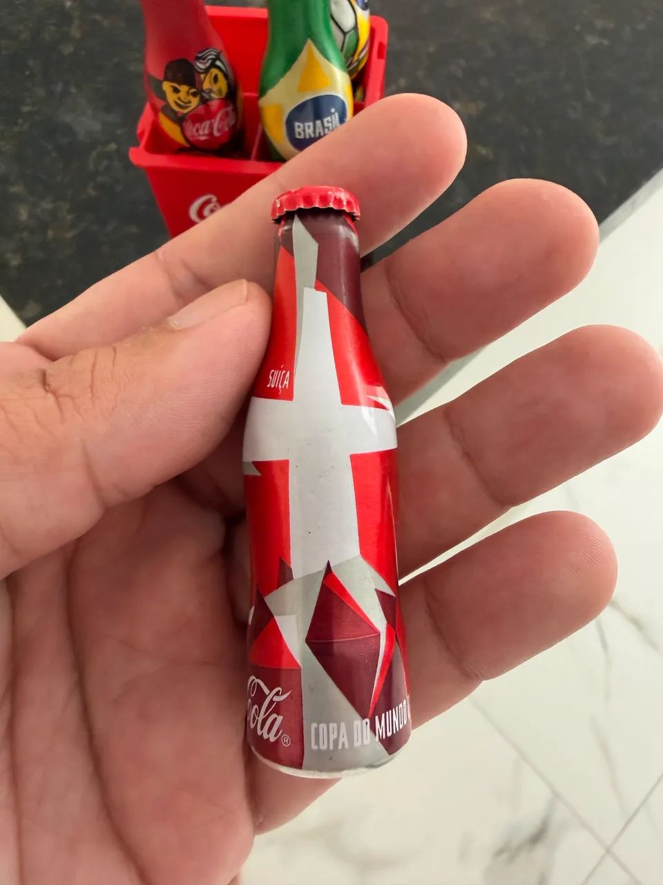 Coleção Mini Garrafinhas Coca-Cola - Oficial Copa do Mundo 2014 - Foto 2