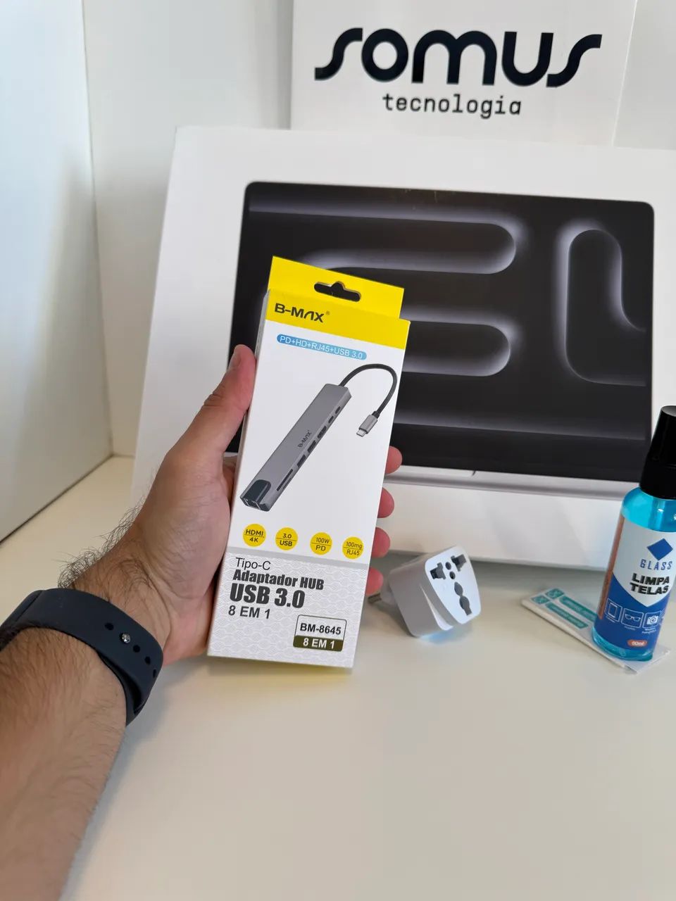 MacBook Pro M5 Pro 24/1Tb 14,2 polegadas - Preto com brindes (lacrado) - Foto 3