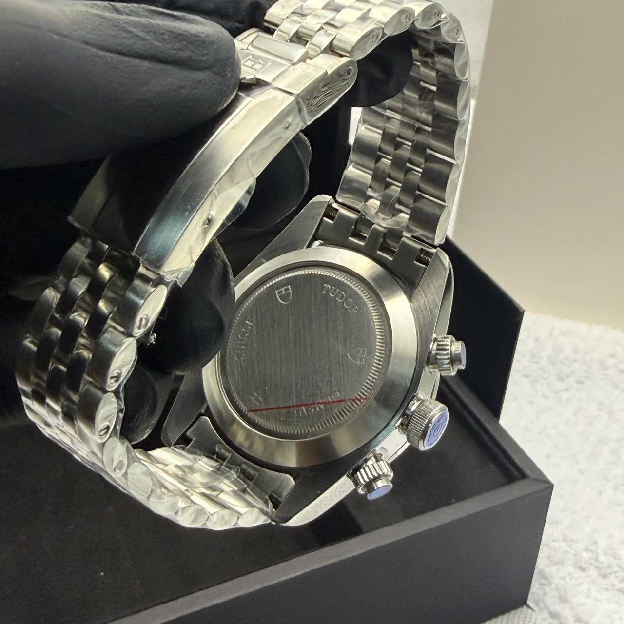 Tudor Black Bay Chronograph 41mm Automático Premium AAA+ Vidro Safira - Foto 5
