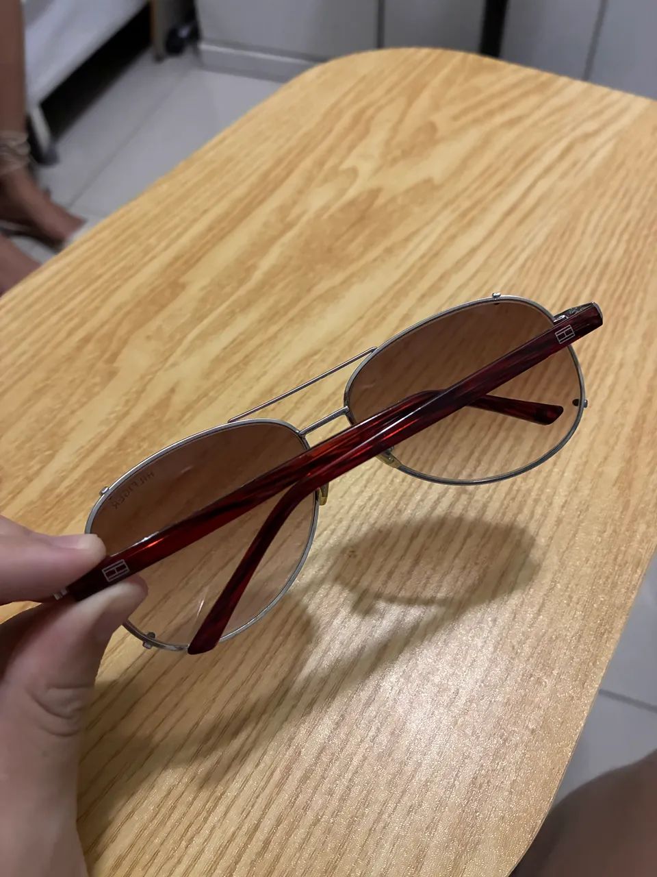 Óculos de Sol Tommy Hilfiger Aviador Original - Foto 5