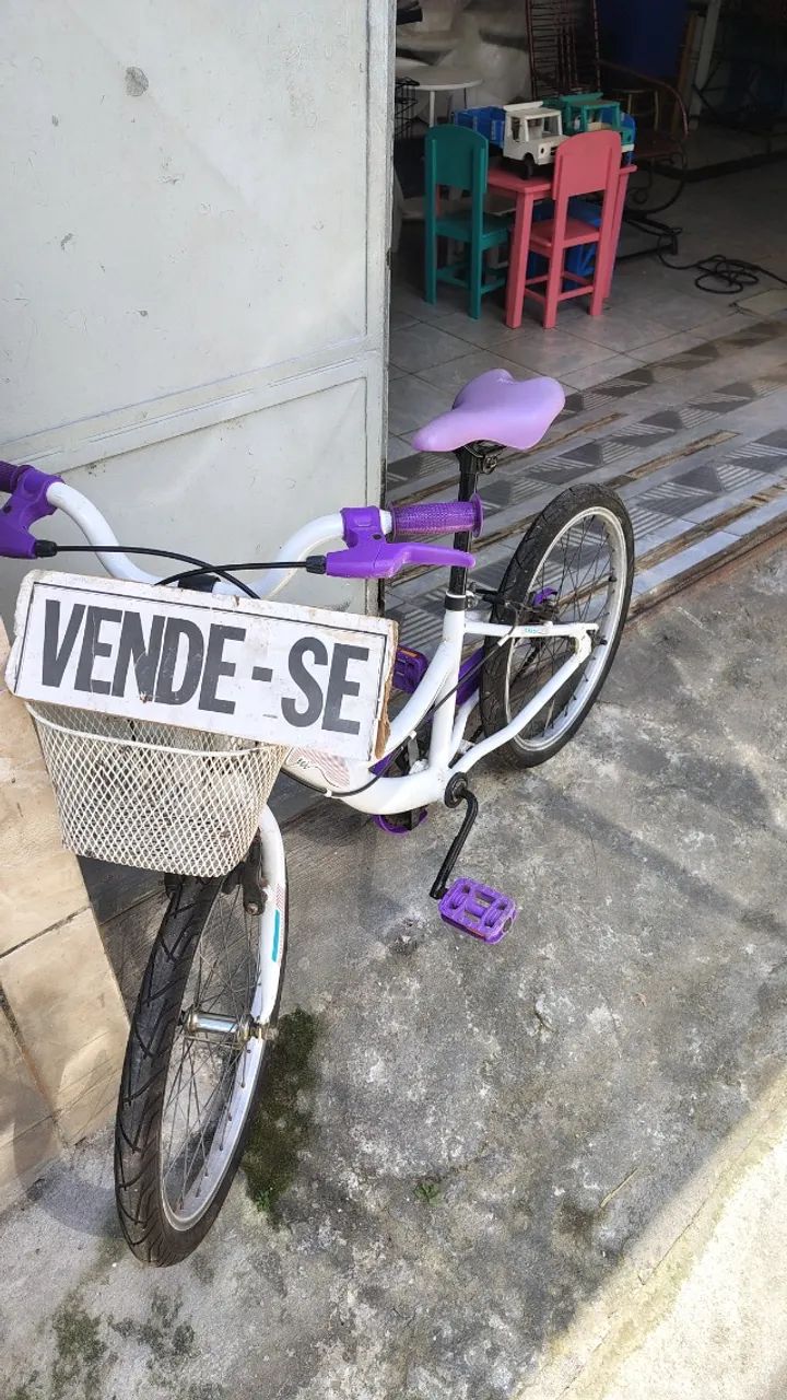 Bicicleta para menina (usada) 