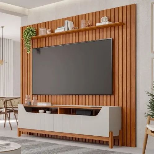 Bancada Moema + Painel Maragogi para Tvs ate 84 Polegadas (Novo) - Foto 2