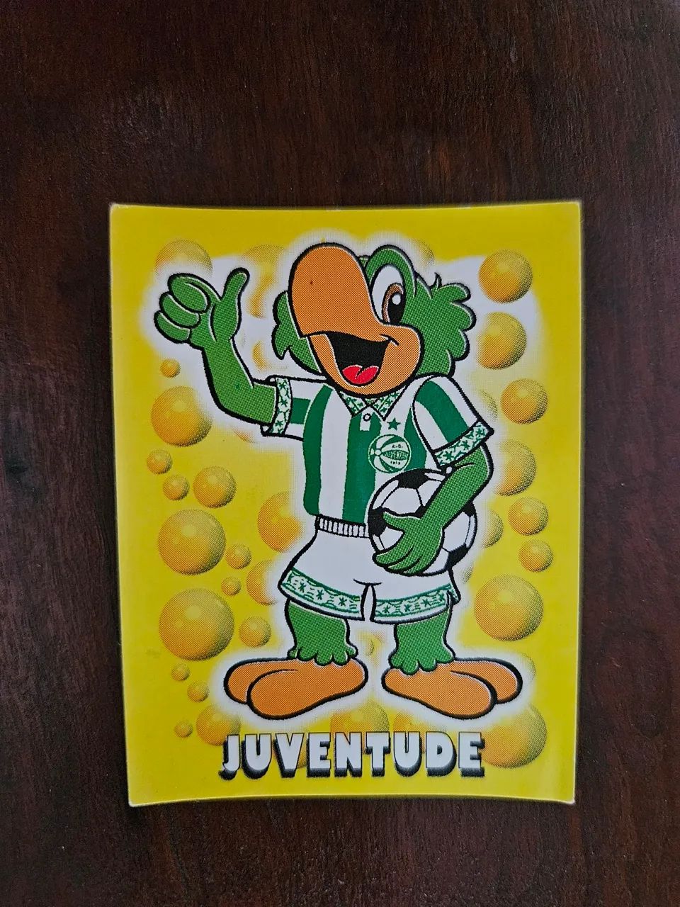Figurinha Mascote do Juventude CB 1998