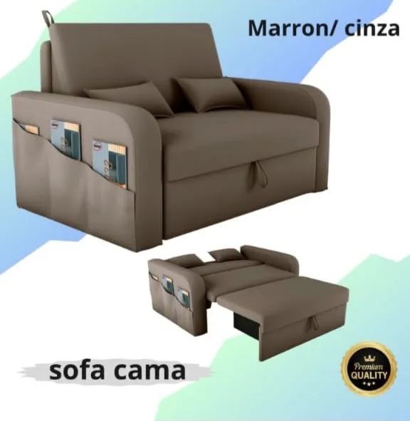Sofá cama a pronta entrega 